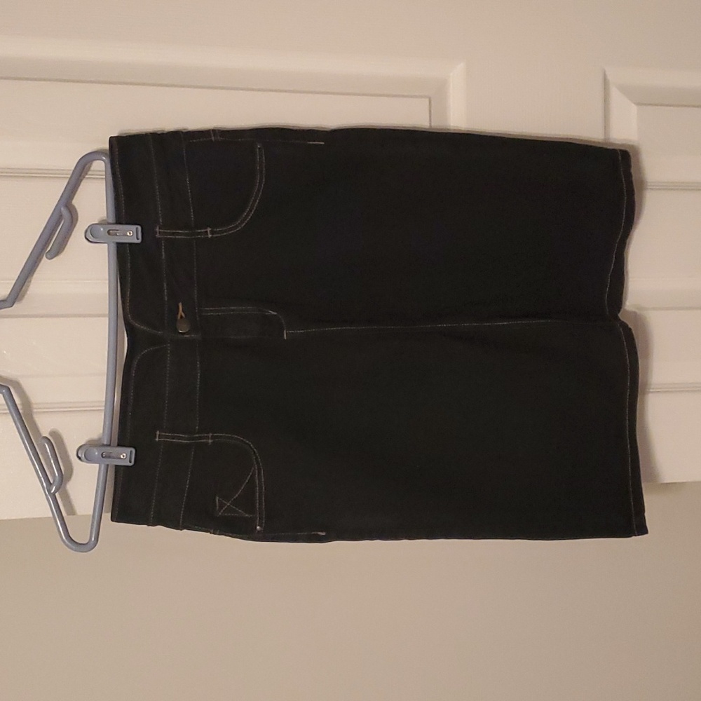 Xhilaration denim pencil skirt